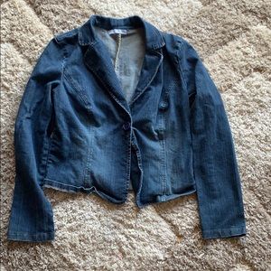 Jean blazer